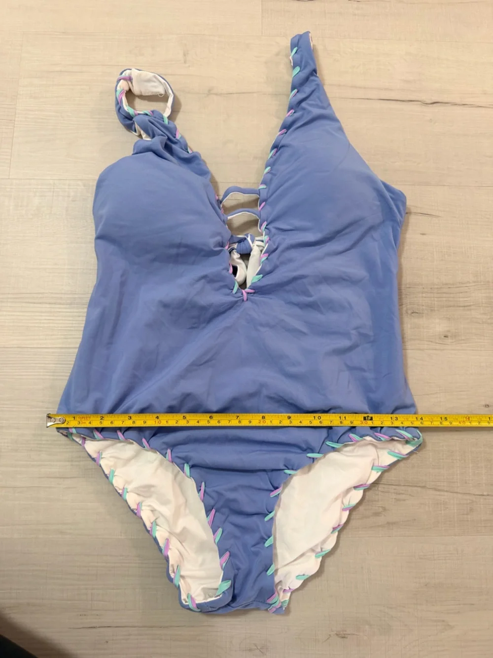 BECCA‎ Camille Reversible Plunge Swimsuit Size Size Small